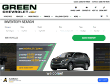 Tablet Screenshot of greencc.com